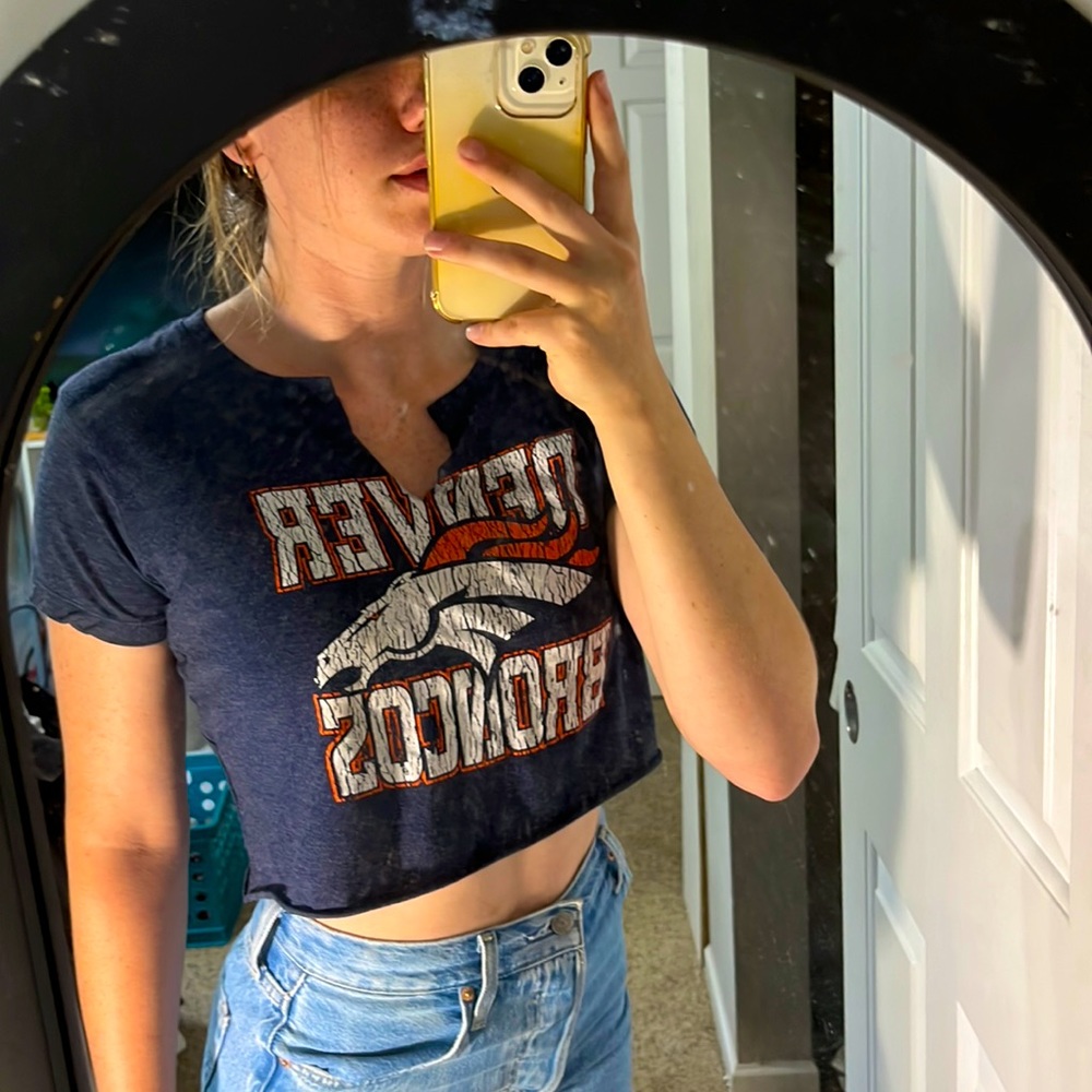 Denver Broncos Crop Top